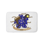 Wizard Dice Design Badmat (Voorkant)