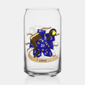 Wizard Dice Design Blikvorm Glas (Voorkant)