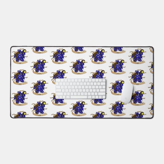 Wizard Dice Design Bureaumat (Keyboard & Muis)