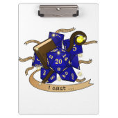 Wizard Dice Design Klembord (Voorkant)