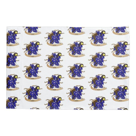 Wizard Dice Design Kussensloop (Achterkant)