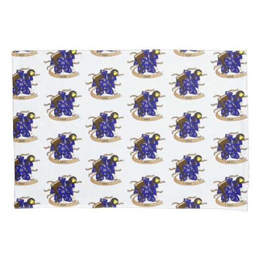 Wizard Dice Design Kussensloop (Voorkant)