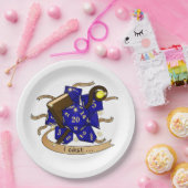 Wizard Dice Design Papieren Bordje (Feest)