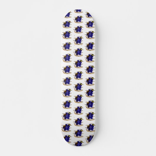 Wizard Dice Design Persoonlijk Skateboard (Voorkant)
