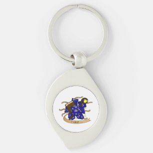 Wizard Dice Design Sleutelhanger