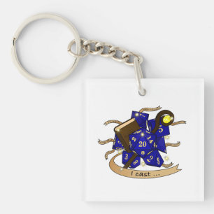 Wizard Dice Design Sleutelhanger