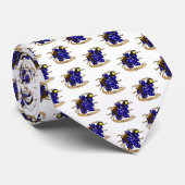 Wizard Dice Design Stropdas (Opgerold)
