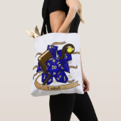 Wizard Dice Design Tote Bag (Dichtbij)