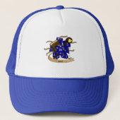 Wizard Dice Design Trucker Pet (Voorkant)