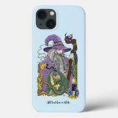Wizard Dragon Fantasy Paarse Case-Mate iPhone Case (Achterkant)