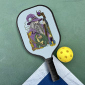 Wizard Dragon Fantasy Paarse Pickleball Paddle