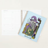 Wizard Dragon Fantasy Paarse Planner (Display)