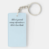 Wizard Dragon Fantasy Paarse Sleutelhanger (achterkant)