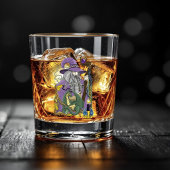 Wizard Dragon Fantasy Paarse Whisky Glas
