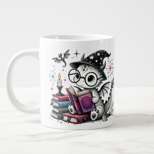 Wizard Dragon Jumbo-Mok Grote Koffiekop (Links)