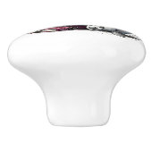 Wizard Dragon Keramische Knop (Zijkant)