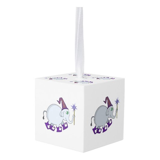 Wizard Elephant Decoratie (Achter hoekig)