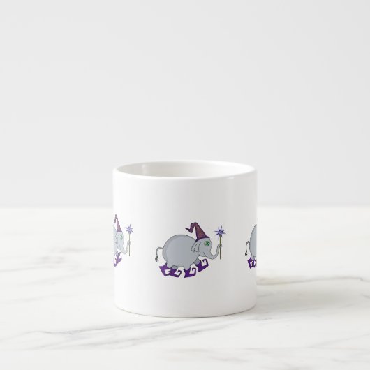 Wizard Elephant Espresso Kop (Voorkant)