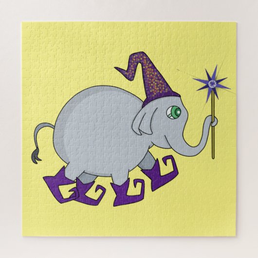 Wizard Elephant Legpuzzel (Verticaal)