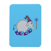 Wizard Elephant Magneet (Verticaal)