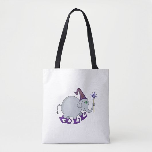 Wizard Elephant Tote Bag (Voorkant)