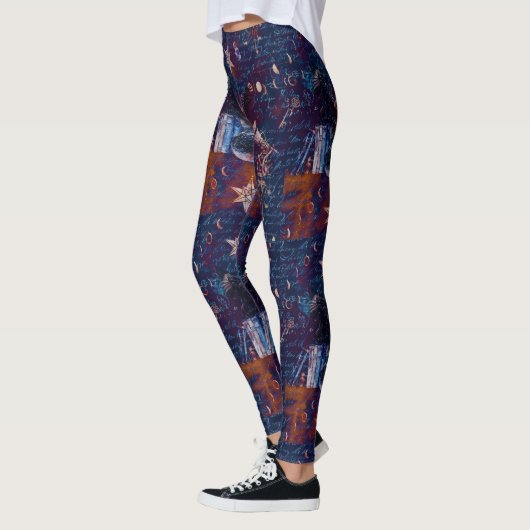 Wizard Euphemia Donkerblauw Vrouwen Leggings (Links)