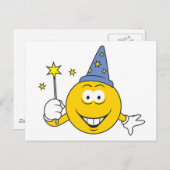 Wizard Face Briefkaart (Voorkant / Achterkant)