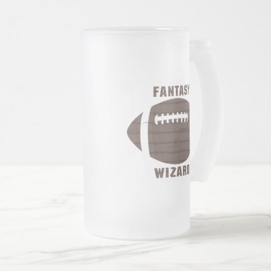 Wizard Fantasy Football Matglas Bierpul (Voorkant rechts)