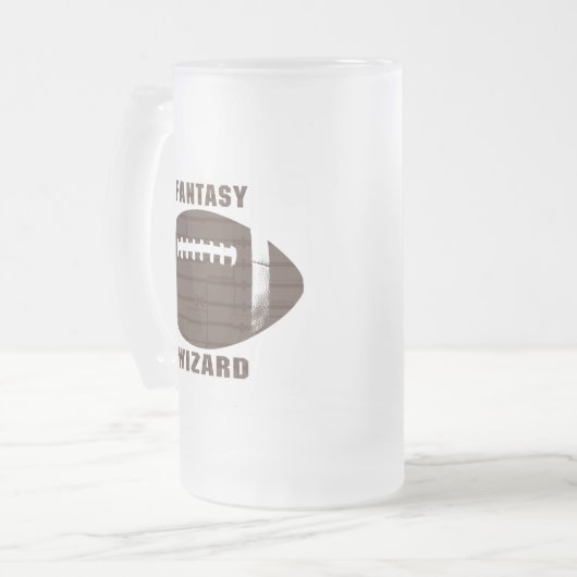 Wizard Fantasy Football Matglas Bierpul (Voorkant links)