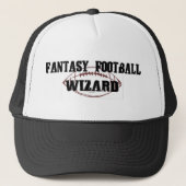 Wizard Fantasy Football Trucker Pet (Voorkant)