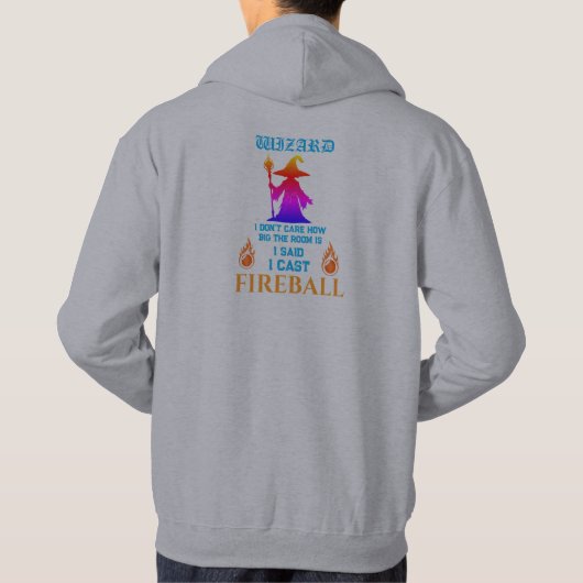 Wizard Fireball Hoodie (Achterkant)