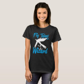 wizard Fly Tying T-shirt (Voorkant volledig)
