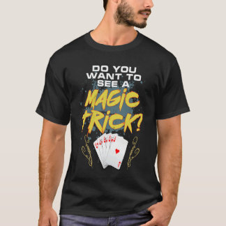 Wizard For Boys Idea Magician T-shirt