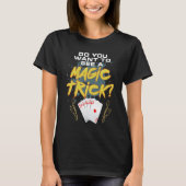 Wizard For Boys   Idea Magician T-shirt (Voorkant)