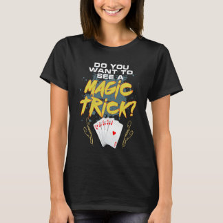 Wizard For Boys Idea Magician T-shirt