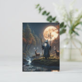 Wizard Forest Briefkaart (Staand voorkant)