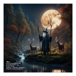 Wizard Forest Perfect Poster