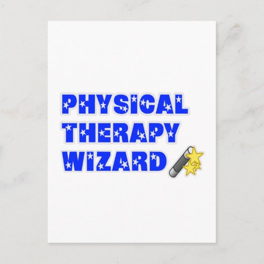 wizard Fysiotherapie Briefkaart (Voorkant)