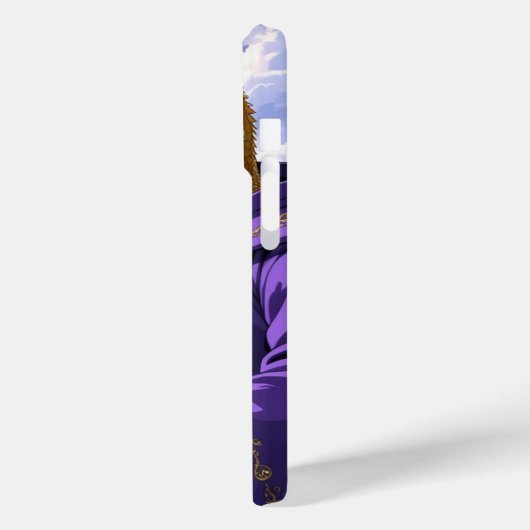 "Wizard Gecko – Retro Anime Medieval Magic Case-Mate iPhone Case (Achterkant / Links)