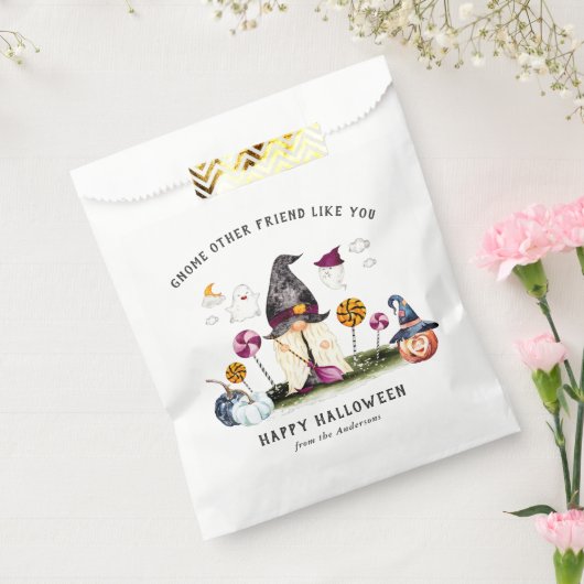 Wizard Gnome | Halloween Goodie Favor Bags Bedankzakje (Gezegeld)