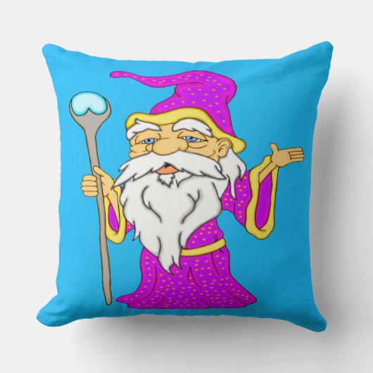 Wizard Gnome Kussen (Voorkant)