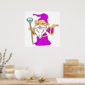 Wizard Gnome Poster (Keuken)