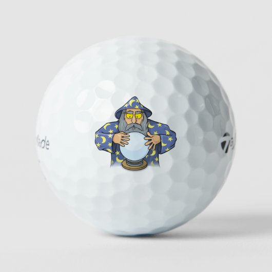 Wizard Golf Balls Golfballen (Voorkant)