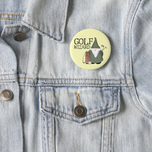 Wizard Golf Ronde Button 5,7 Cm (In situ)