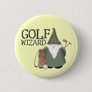 Wizard Golf Ronde Button 5,7 Cm