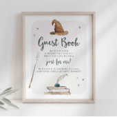 Wizard Guest Book Memory Book Sign Poster