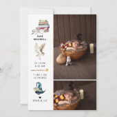 wizard Halloween | Aankondiging van een tweeledige (Achterkant)