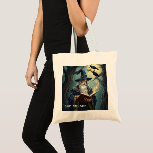 wizard Halloween Tote Bag (Voorkant (product))