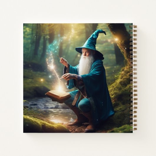 Wizard Hardcover-agenda Notitieboek (Achterkant)