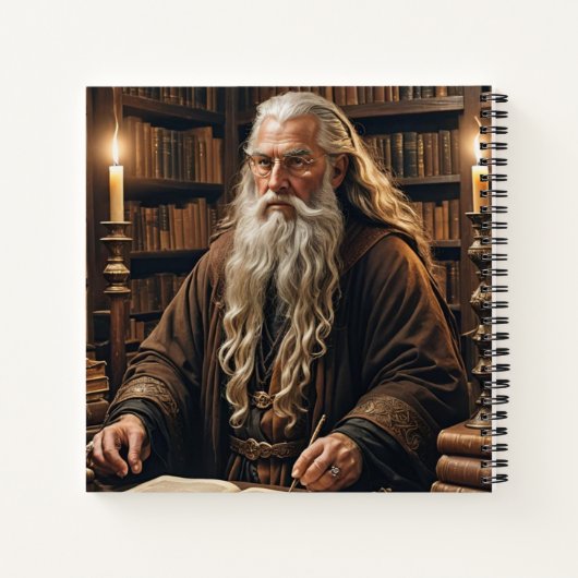 Wizard Hardcover Notitieboek (Achterkant)